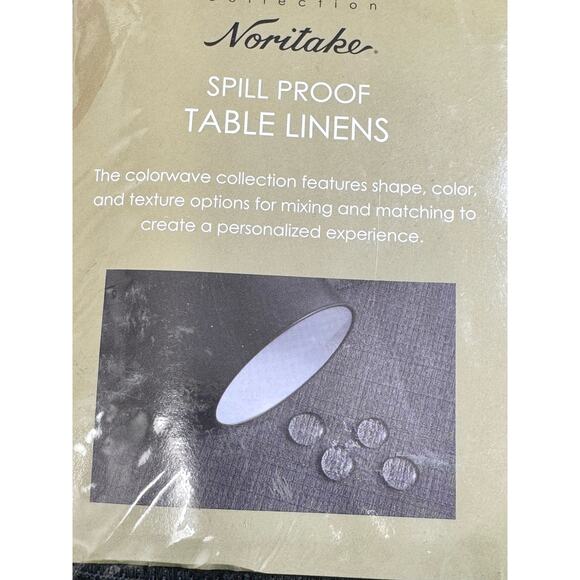 Noritake Oblong Spill Proof table linen 60”x120” - Picture 2 of 2